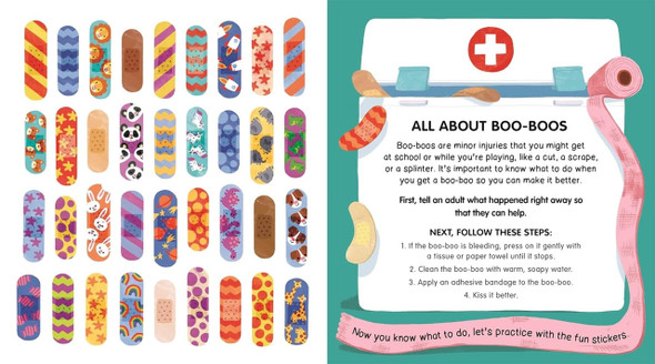 The Boo-Boo Book (Board Book)-Clearance Book/Non-Returnable