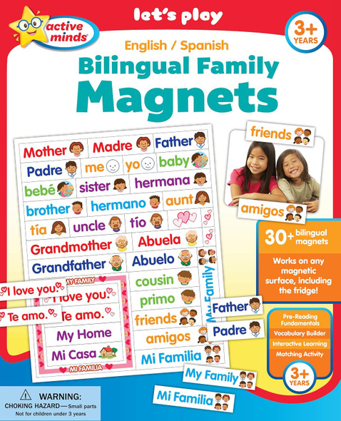 Bilingual Family Magnets (Spanish/English)