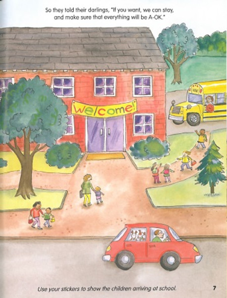 The Night Before Kindergarten: Sticker Stories (Paperback)