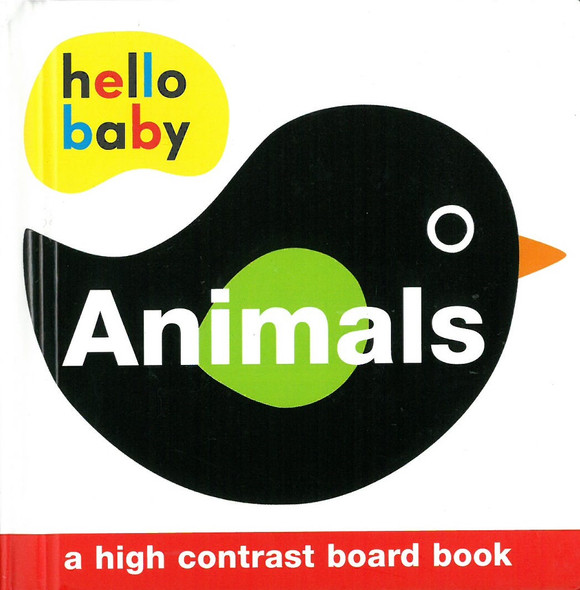 Hello Baby Animals: High Contrast (Board Book)