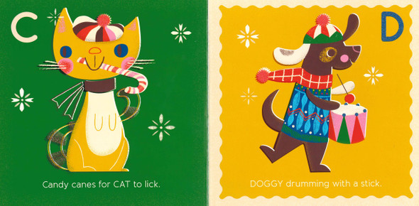 The ABCs of Christmas (Board Book)