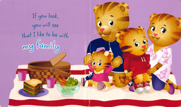 I Like to Be with My Family (Padded Board Book)