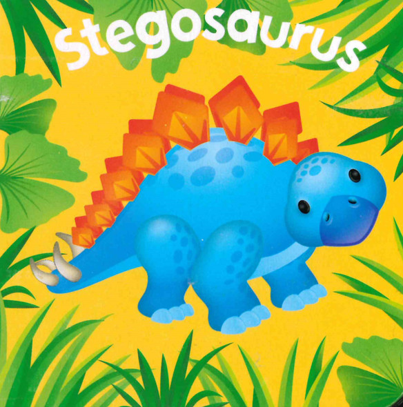 Stegosaurus (Chunky Board Book) SIZE is 3.0 x 3.0 x .75 inches