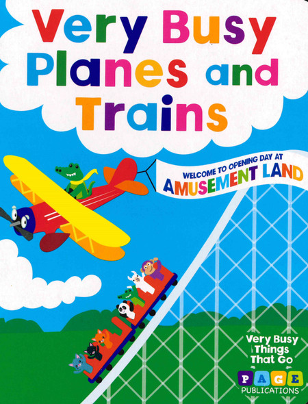 Very Busy Planes and Trains (Board Book)