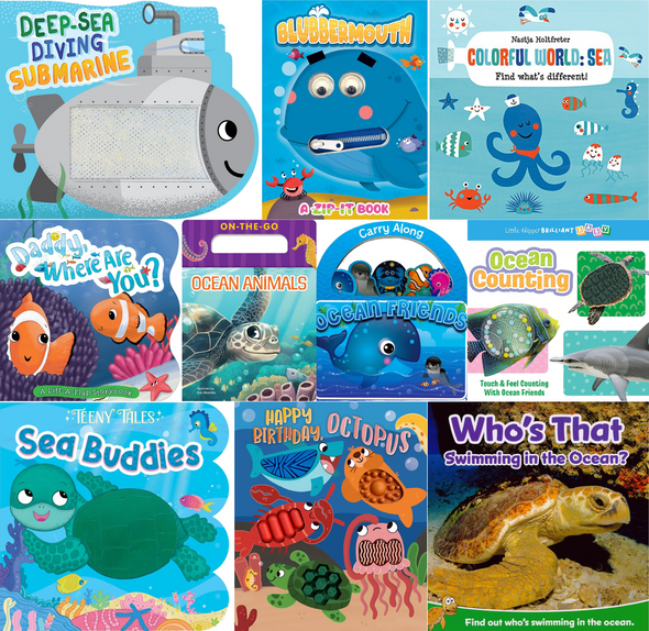 50 Book Bundle - Ocean Adventures