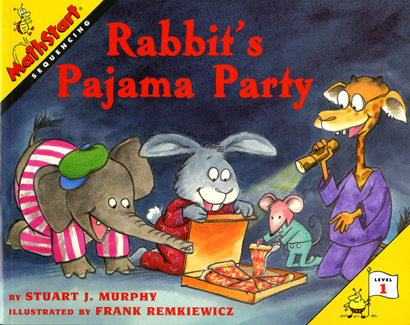 Rabbit's Pajama Party (Sequencing): MathStart Level 1 (Paperback)