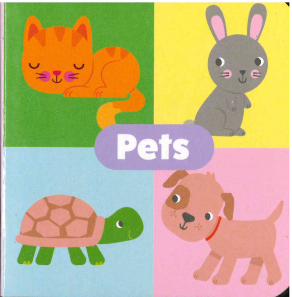 Pets: Little Learning Chunky Board Book 3" x 3"