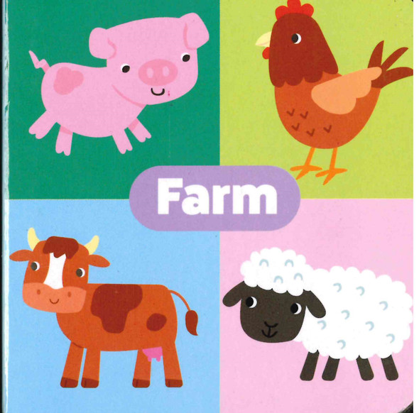 Farm: Little Learning Chunky Board Book 3" x 3"