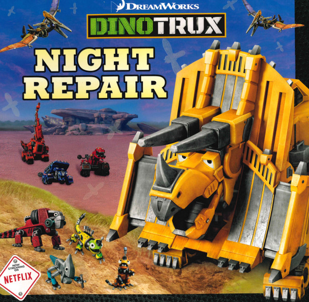 Dinotrux Night Repair (Board Book)                