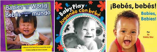 Amazing Babies Set of 3 (Spanish/English) (Board Book)