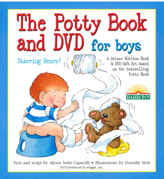 The Potty Book and DVD For Boys (Hardcover)