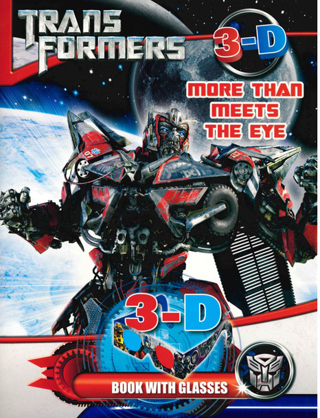 Transformers 3-D More Than Meets the Eye: Book with Glasses (Paperback)