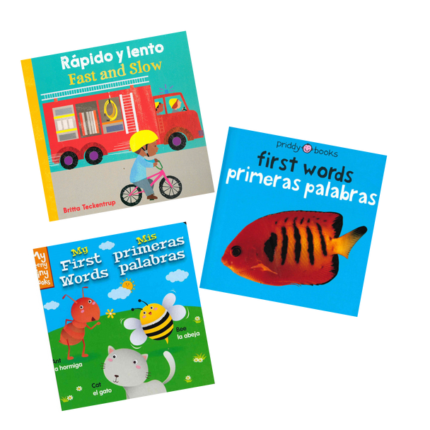 First Words for Baby! Set of 3 (Spanish/English)