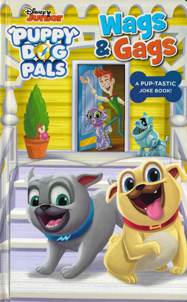 Wags & Gags: Puppy Dog Pals A Pup-Tastic Joke Book (Hardcover)