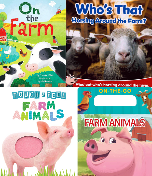 20 Book Bundle - Around The Farm! (Board Book)