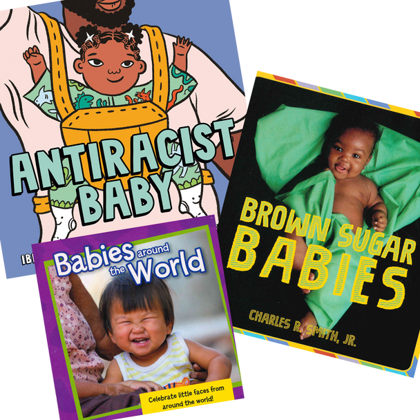 Be You Baby! Diverse Set of 3 (Board Book)