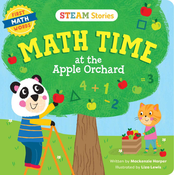 Math Time at the Apple Orchard: STEAM Stories (Board Book)
