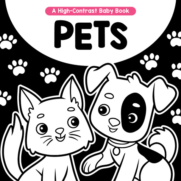 Pets: A High-Contrast Baby Book (Board Book)