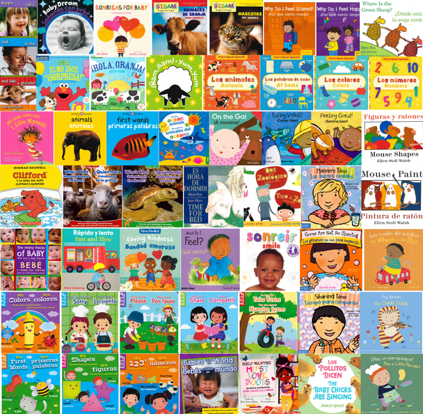 50 Book Bundle - The Not-So-Small Library (Spanish/English)