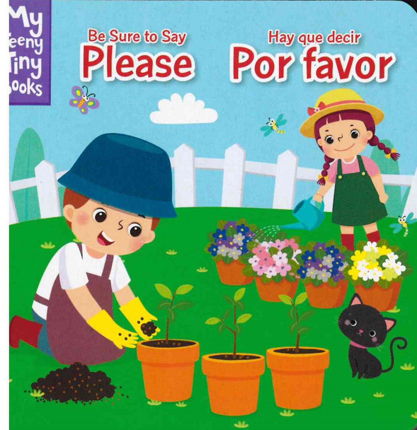 CASE OF 168 -  Be Sure To Say Please (Spanish/English) (Chunky Board Book) SIZE is 3.70 x 3.70 inches