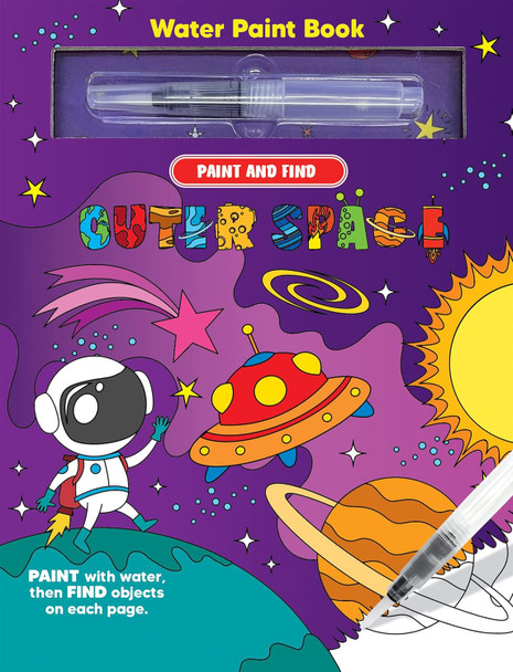 Paint and Find Outer Space (Board Book)