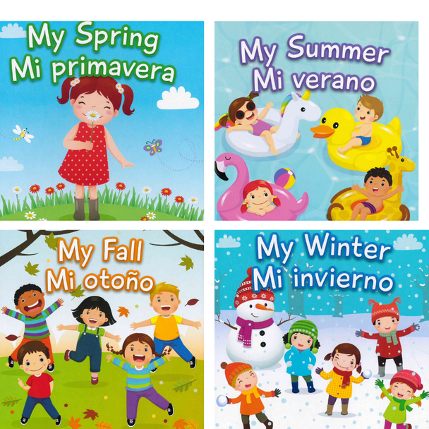 40 Book Bundle - My Seasons! (Spanish/English) (Board Book)