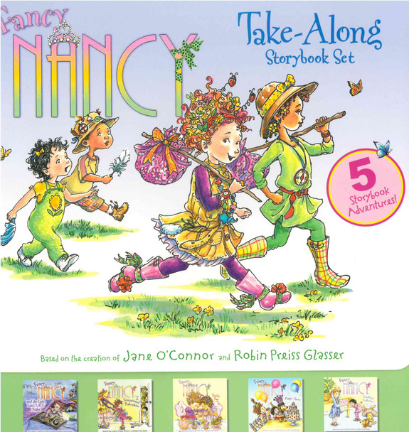 Fancy Nancy Take-Along Storybook Set of 5 (Paperback)