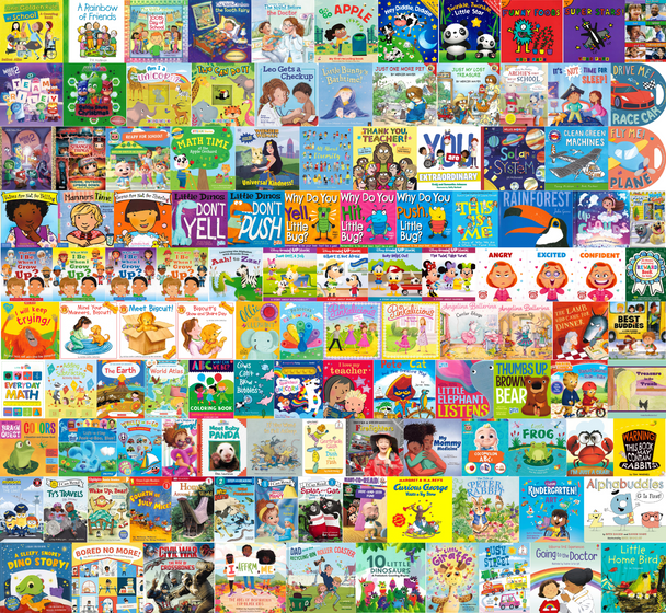 120 Book Bundle - The Not-So-Small Library for Preschoolers!*