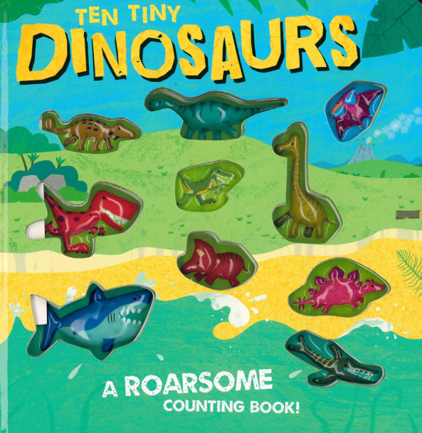Ten Tiny Dinosaurs (Hardcover)