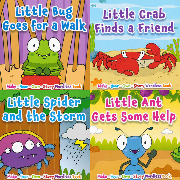 BBTB Exclusive Wordless Series Set of 4 (Board Books)*