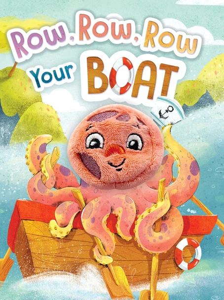 Row, Row, Row Your Boat: Finger Puppet (Board Book)