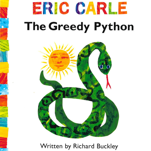 The Greedy Python (Board Book)-Clearance Book/Non-Returnable