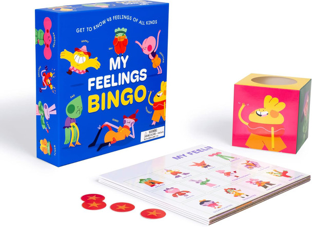 My Feelings Bingo: Get to Know 48 Feelings of All Kinds (Game)
