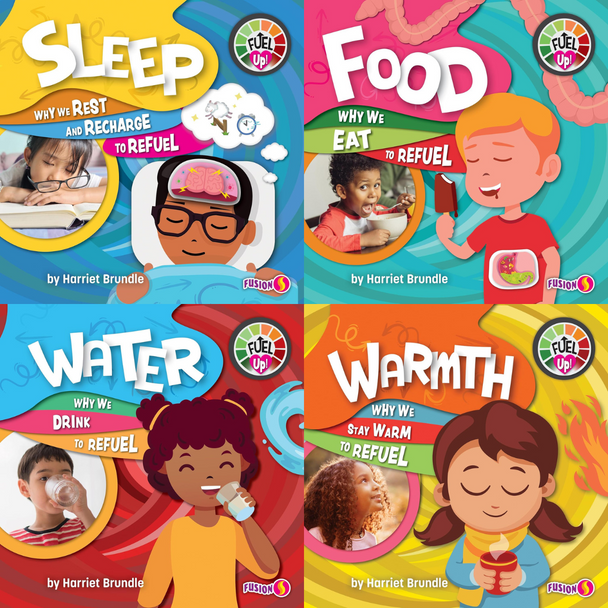Let's Learn How We Refuel Set of 4 (Hardcover)