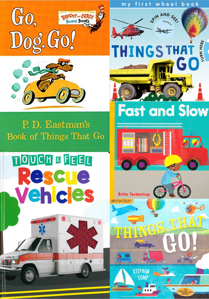 50 Book Bundle - Things That Go!