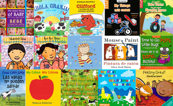 225 Book Bundle: 0 - 5 years (Spanish/English)