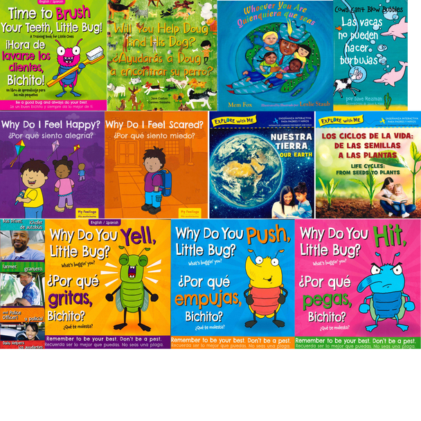 120 Book Bundle - 3-5 years (Spanish/English) (Board Book)