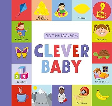 Clever Baby: 9 Mini-Books Box Set (Board Book)