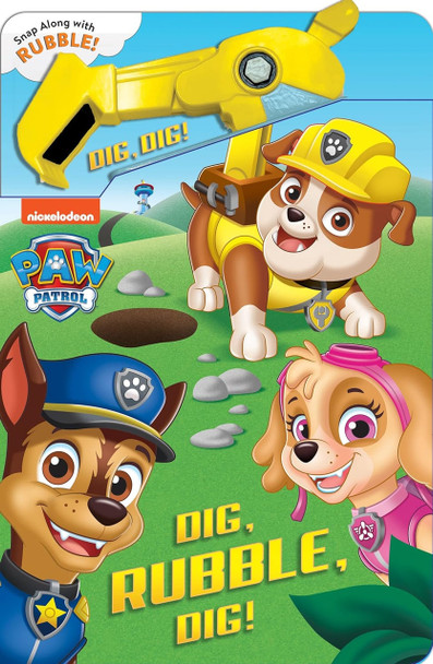Dig, Rubble, Dig! Paw Patrol (Board Book)-Clearance Book/Non-Returnable