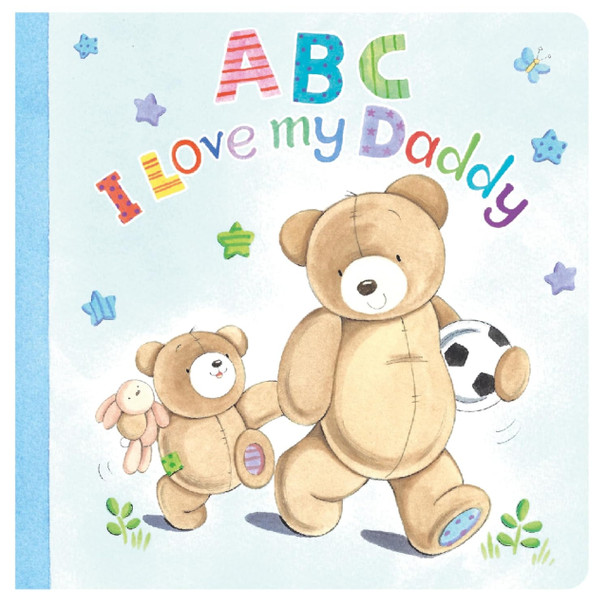 ABC I Love My Daddy (Padded Board Book)-Clearance Book/Non-Returnable