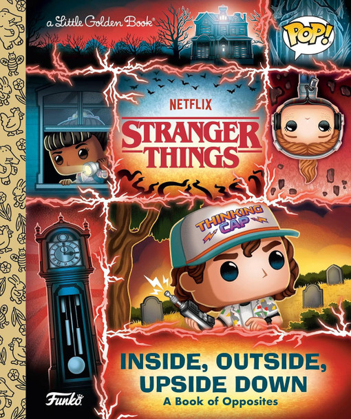 Stranger Things: Inside, Outside, Upside Down (Hardcover)-Clearance Book/Non-Returnable