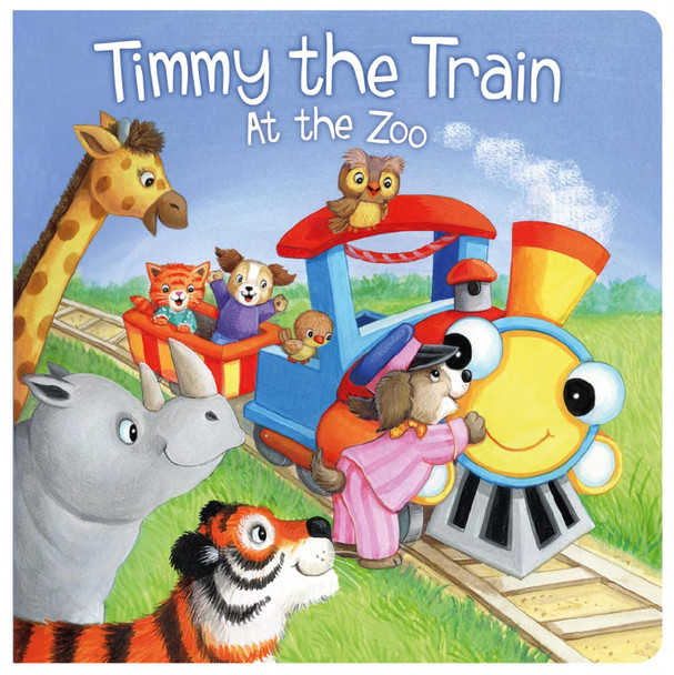 Timmy the Train at the Zoo (Padded Board Book)