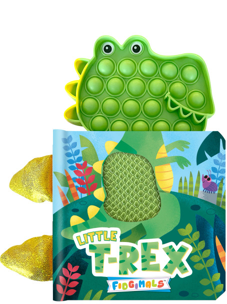 Little T-Rex: Fidgimals™ (Board Book)
