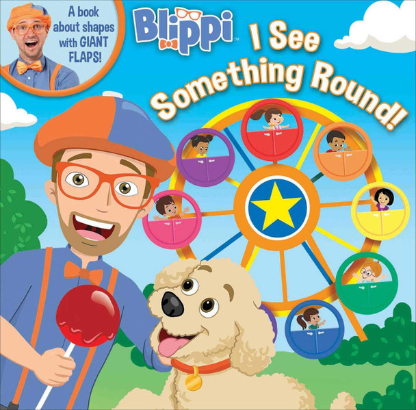 I See Something Round! Blippi (Paperback)-Clearance Book/Non-Returnable