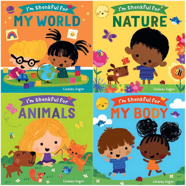 I Am Thankful For... Set of 4 (Board Book)