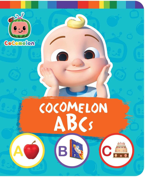 CoComelon ABCs (Padded Board Book)-Clearance Book/Non-Returnable