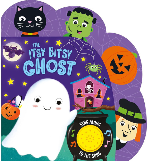 The Itsy Bitsy Ghost: Sound Book (Board Book)-Clearance Book/Non-Returnable