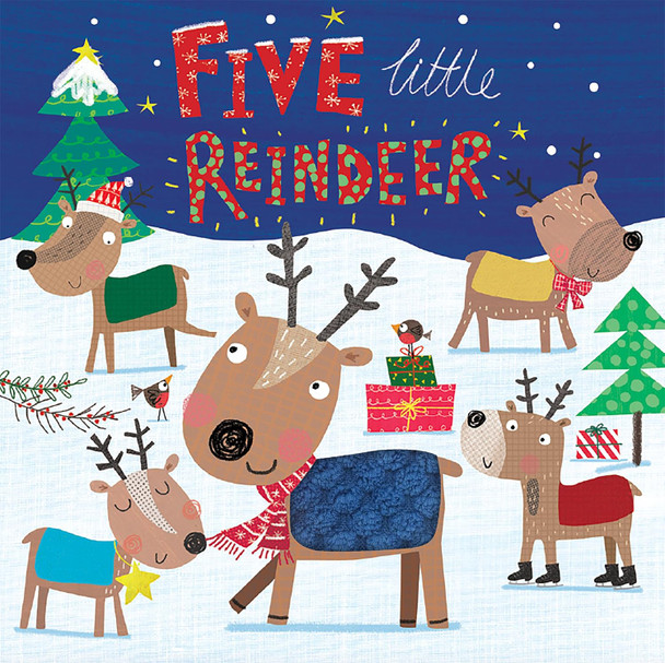 Five Little Reindeer (Board Book)