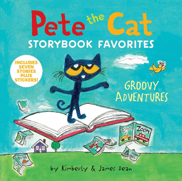 Groovy Adventures: Pete the Cat 7 Stories in 1 (Hardcover)-Clearance Book/Non-Returnable