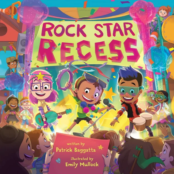Rock Star Recess (Hardcover)-Clearance Book/Non-Returnable